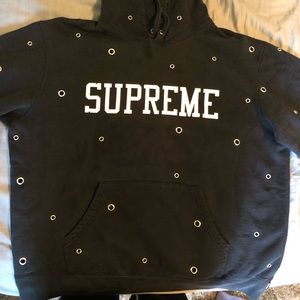 Supreme Eyelet Hoodie 2021 drop
